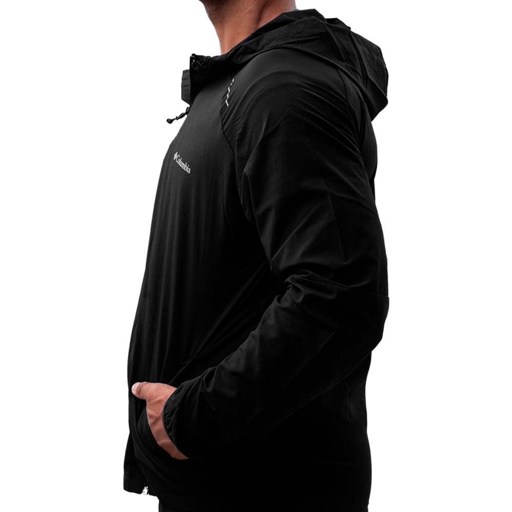 Jaqueta Masculina Tech Nylon Hoodie Preta - Columbia - Dispropil