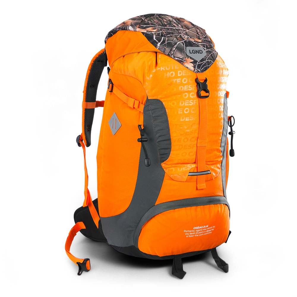 Mochila Guara LGND 50L Laranja - NTK - Dispropil: Tiro Esportivo