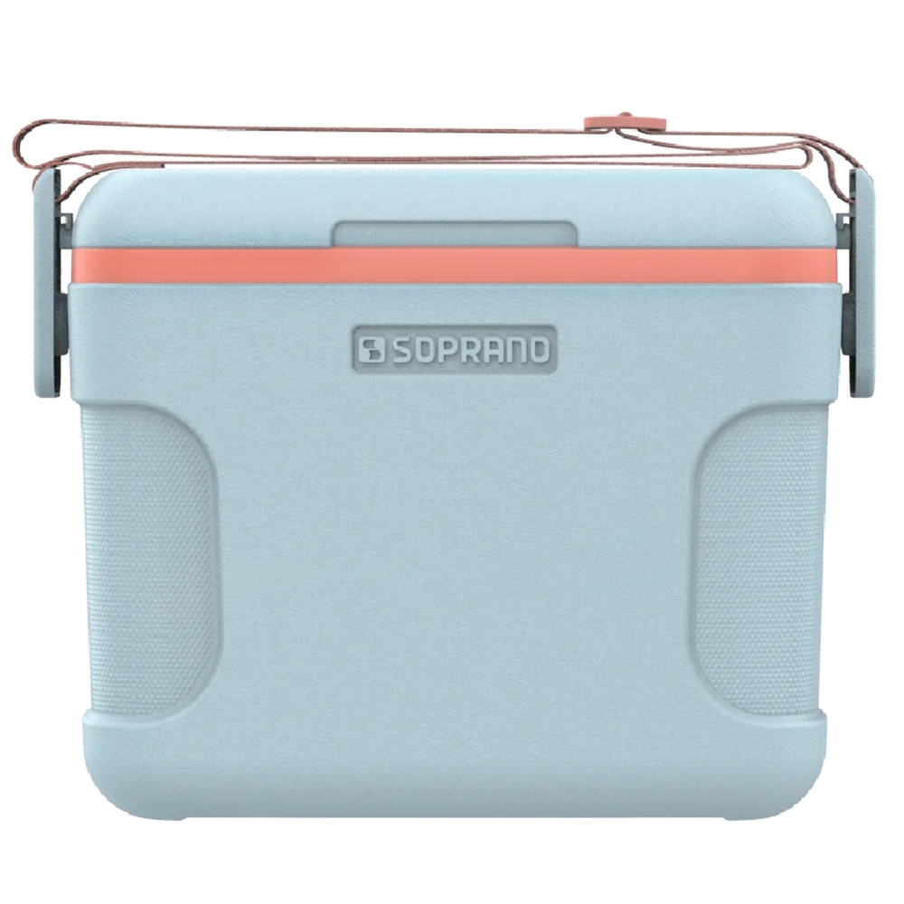 Caixa Térmica Everest 8 Litros Azul / Laranja - Soprano