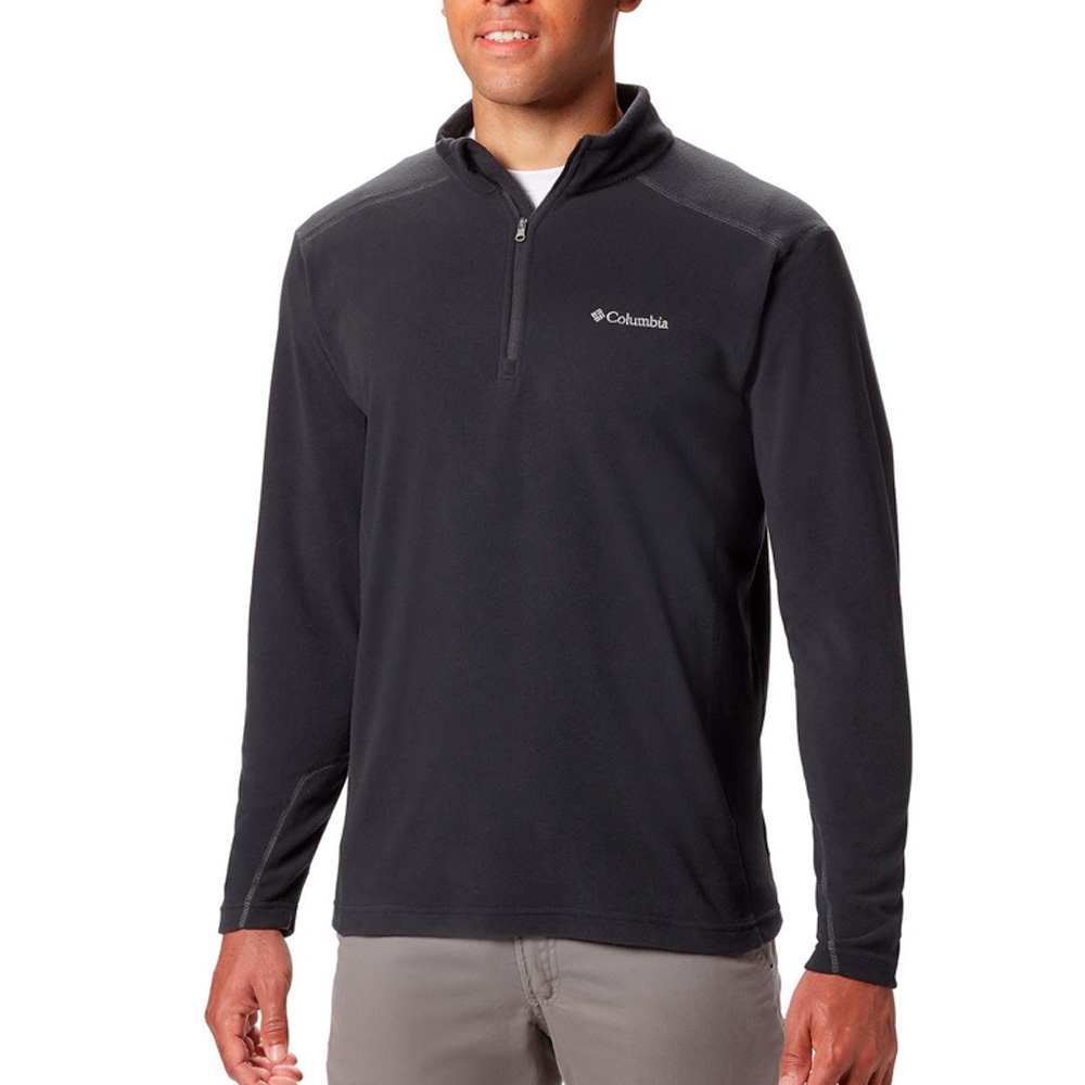 Jaqueta Fleece Masculina Klamath Range II Half Zip Black