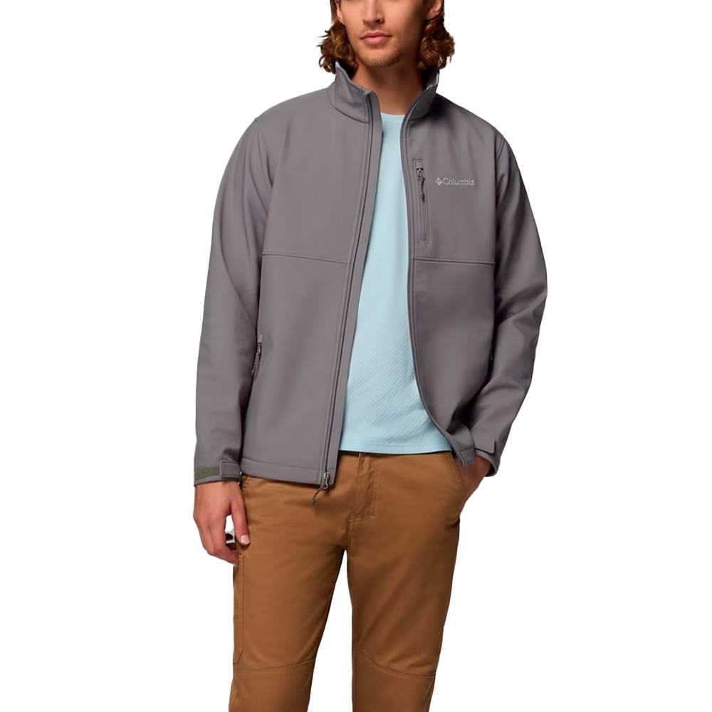 Jaqueta Masculina Ascender Softshell City Grey Cinza / Cinza