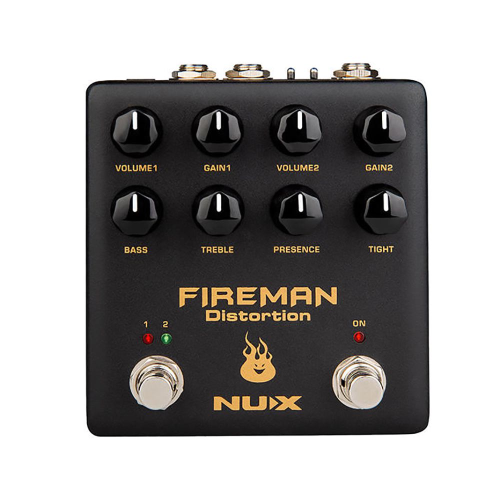 ギター NUX FIREMAN Distortion Pedal Nux Fireman Distorção Para Guitarra Nds5 - BHGuitar | As
