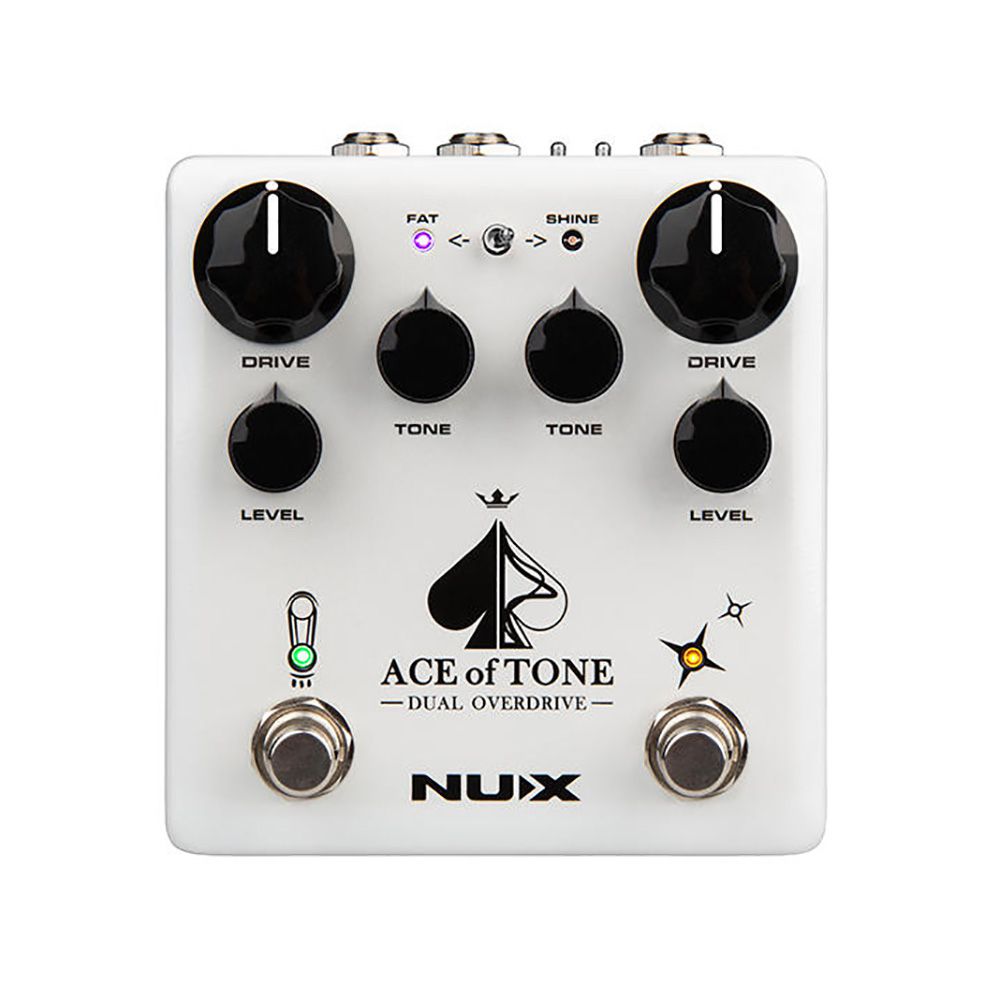 ギター NUX ACE of TONE Pedal Nux Ace Of Tone Overdrive Duplo Para Guitarra Ndo5