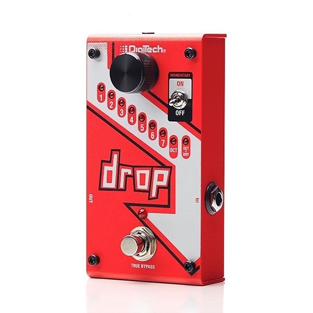 Pedal Digitech The Drop | Polifônico Pitch Shifter | True Bypass