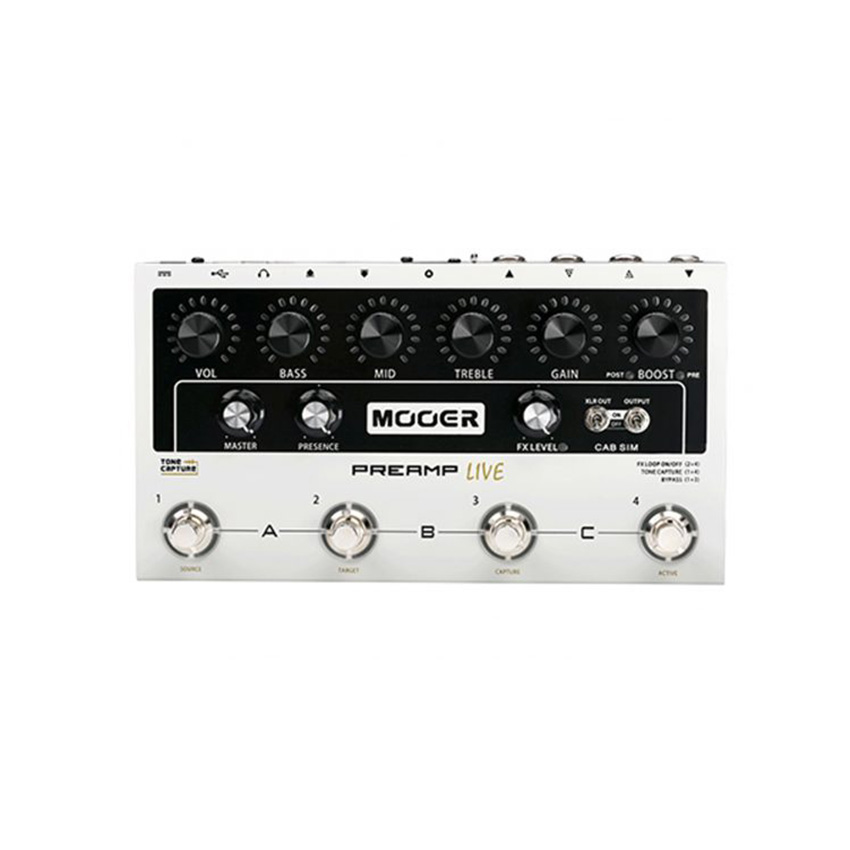 Pedal Multi Preamp Live Mooer Para Guitarra M999 - BHGuitar | As