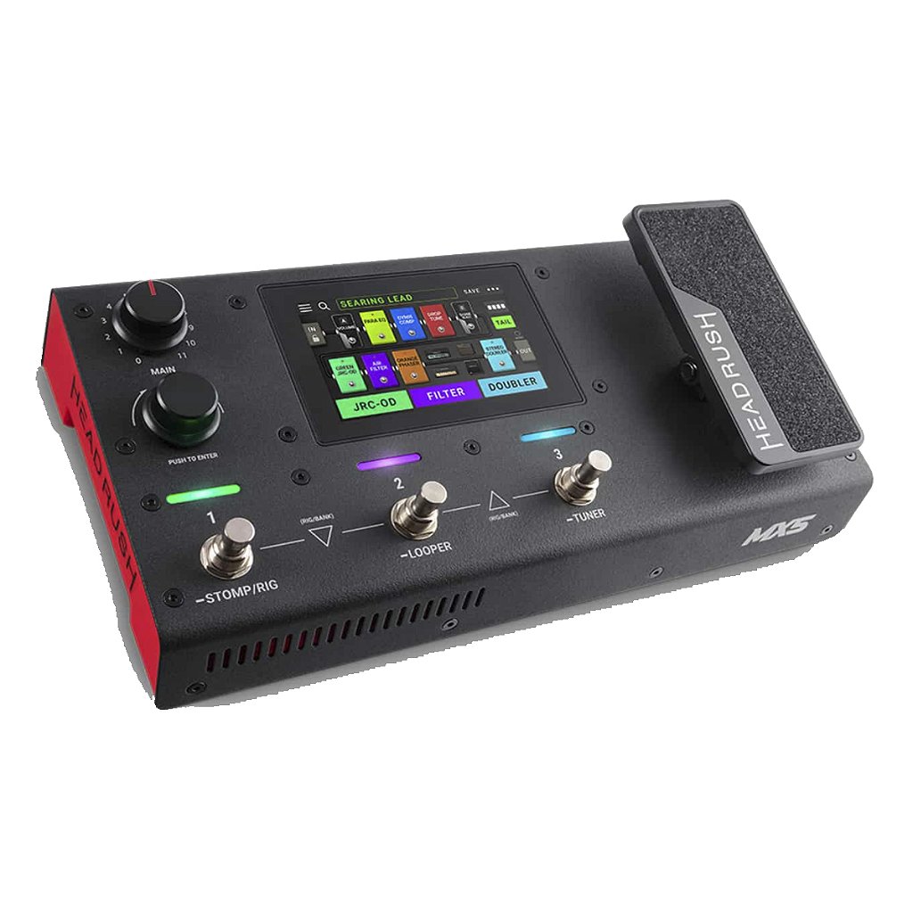 Pedaleira HeadRush Multi Efeitos MX5 Para Guitarra Impulse R