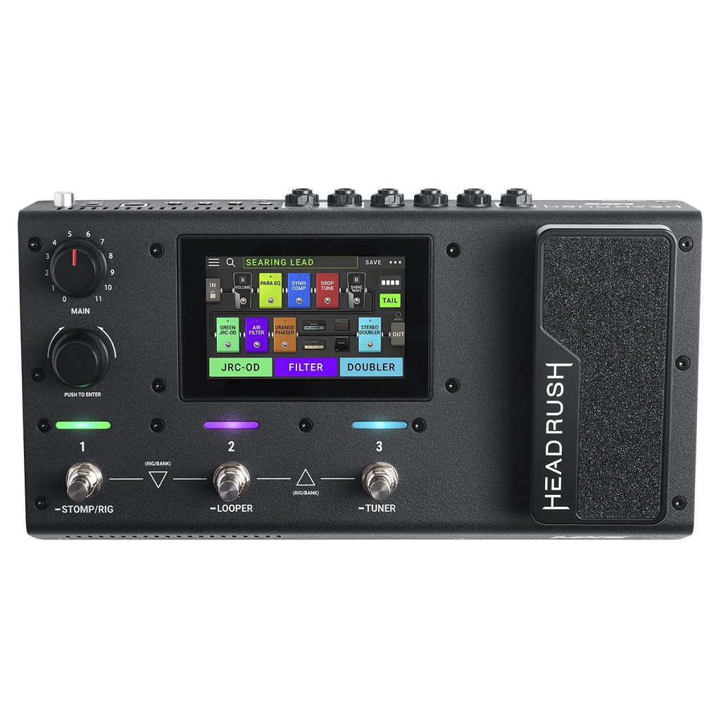 Pedaleira HeadRush Multi Efeitos MX5 Para Guitarra Impulse R