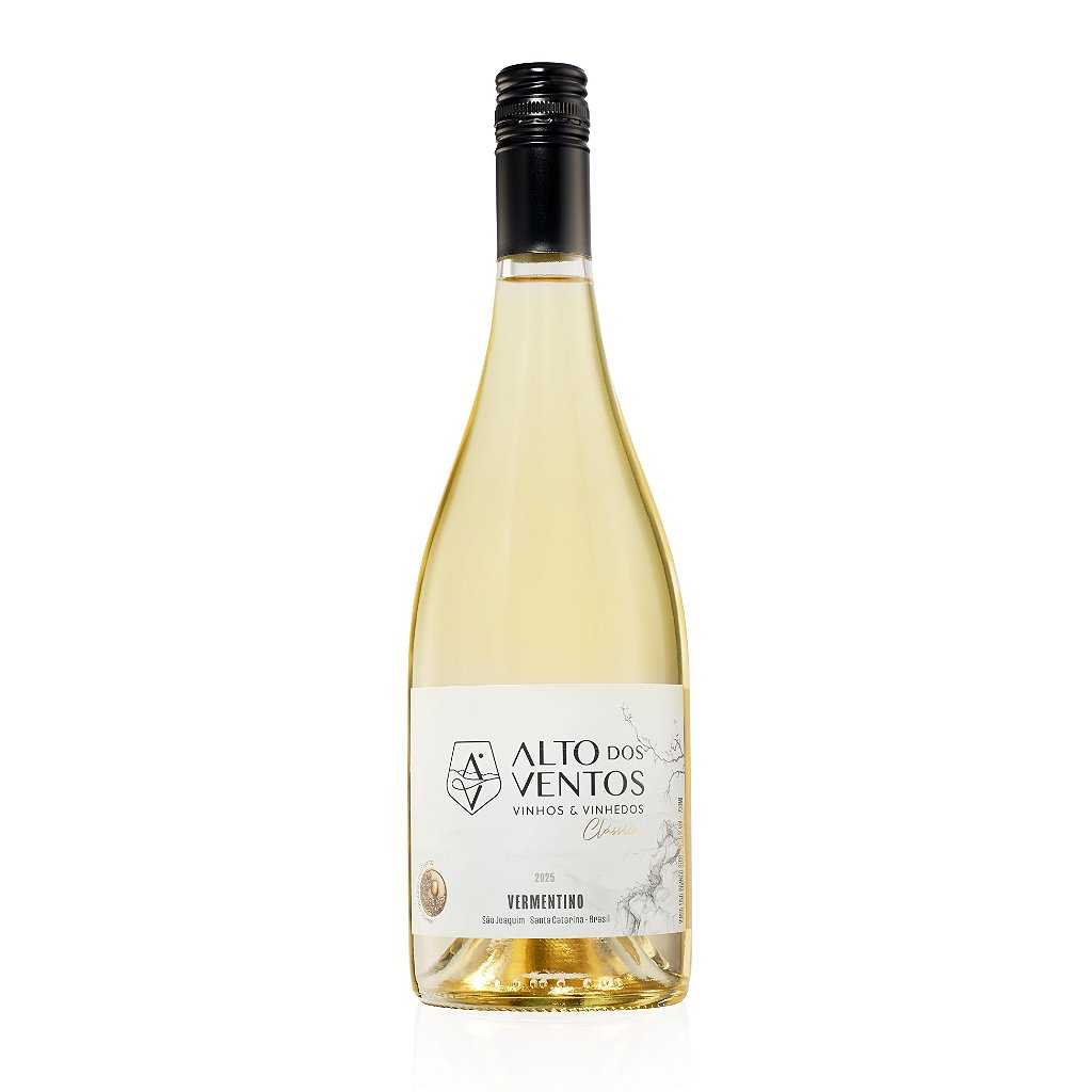 Vinho Branco Clássico Vermentino 2025 - Vinícola Alto dos Ventos