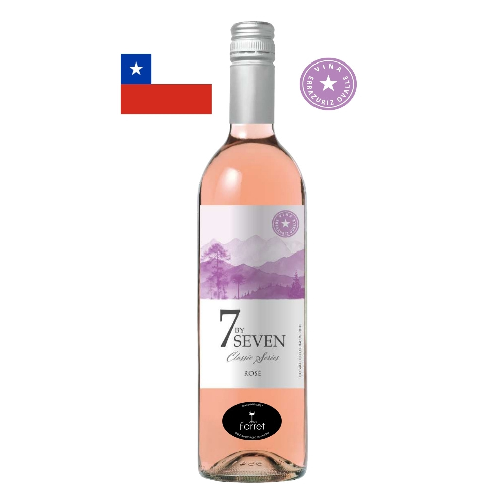 ♡Rose rose♡ Vinho Rosé 7 By Seven | Adega Farret - Adega Farret