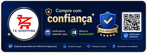 TK Shopping — loja verificada, confiável e com ótima reputação no Reclame Aqui