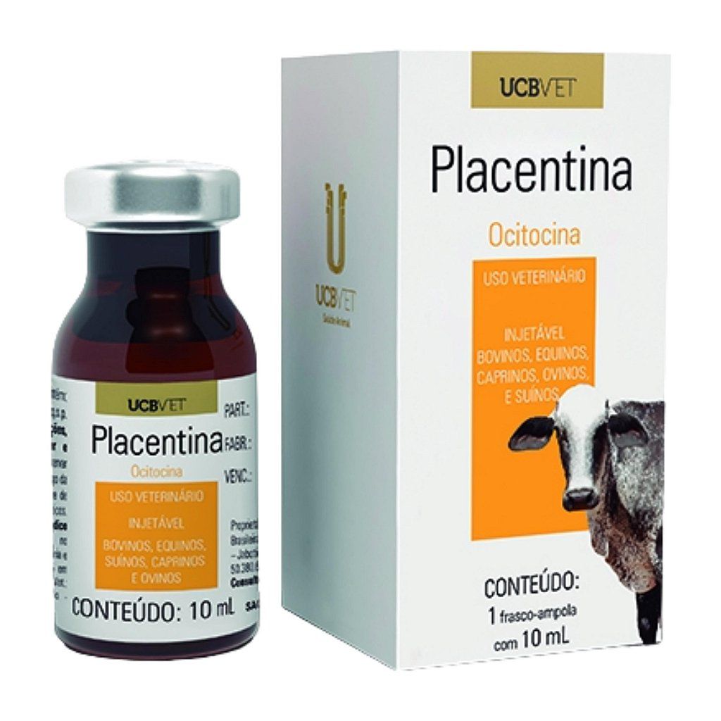 Placentina 10 mL - UCBVet - Kajavet Farmácia Veterinária