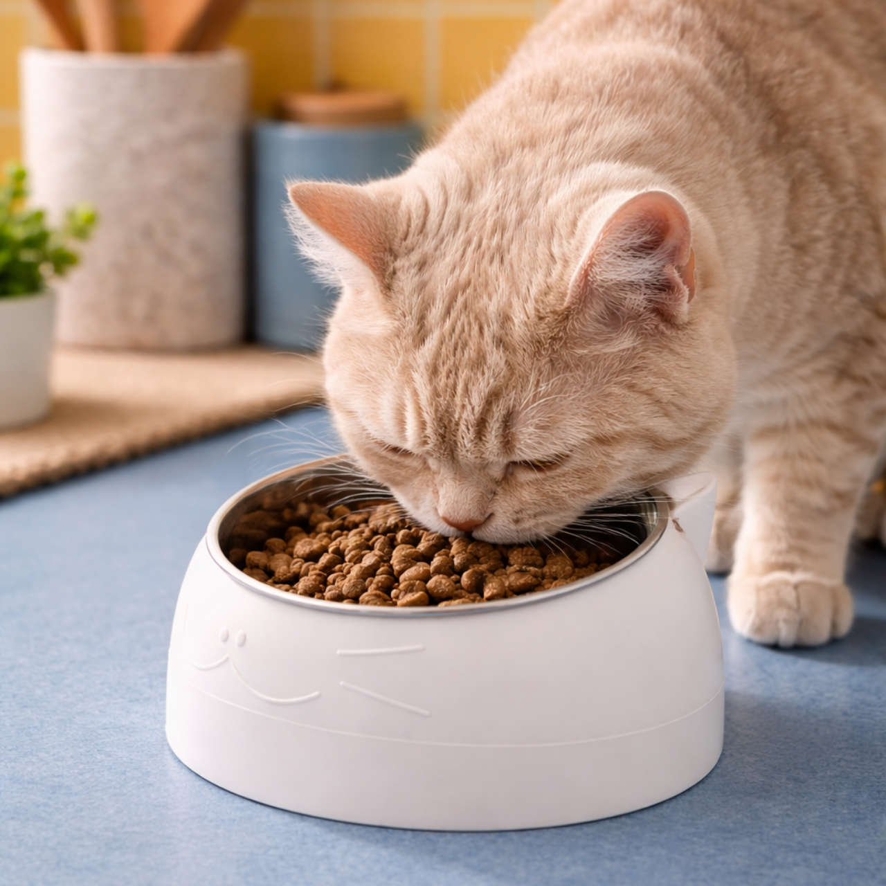 Comedouro para gato inox - Imagem 2