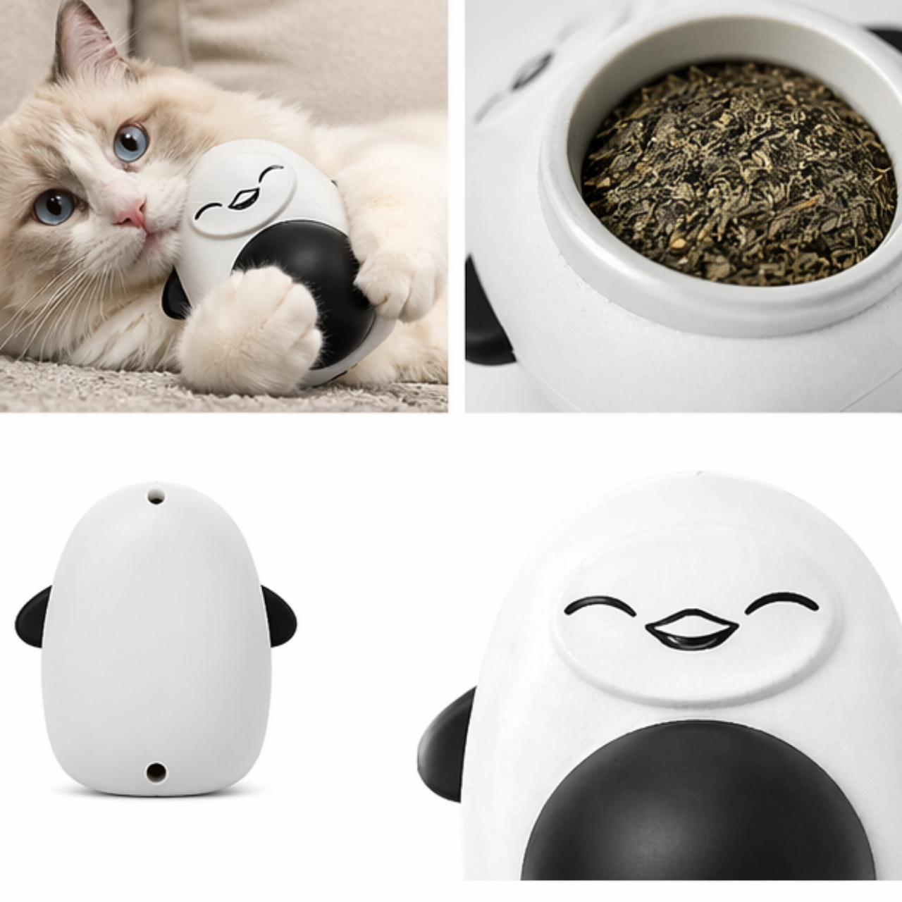 Brinquedo Pinguim com Catnip - Imagem 1
