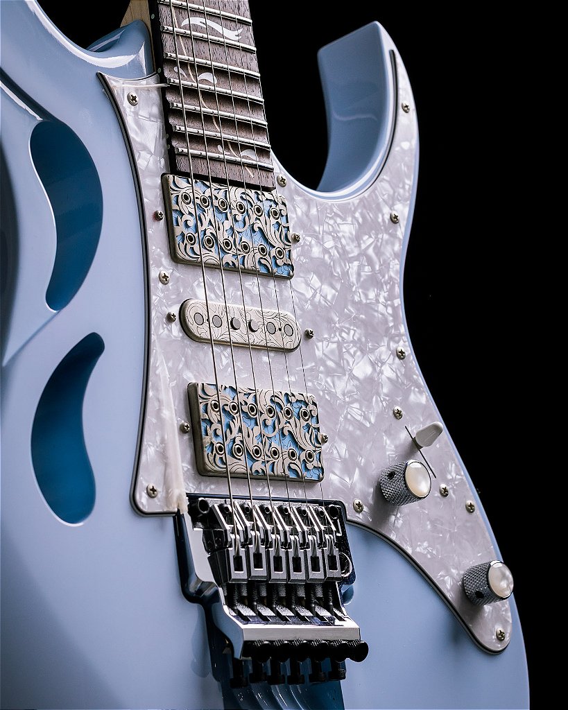 Guitarra Ibanez Steve Vai Signature PIA3761 Blue Powder - The Tone
