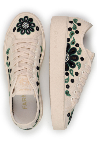 Tênis Pista Maia Off White FARM