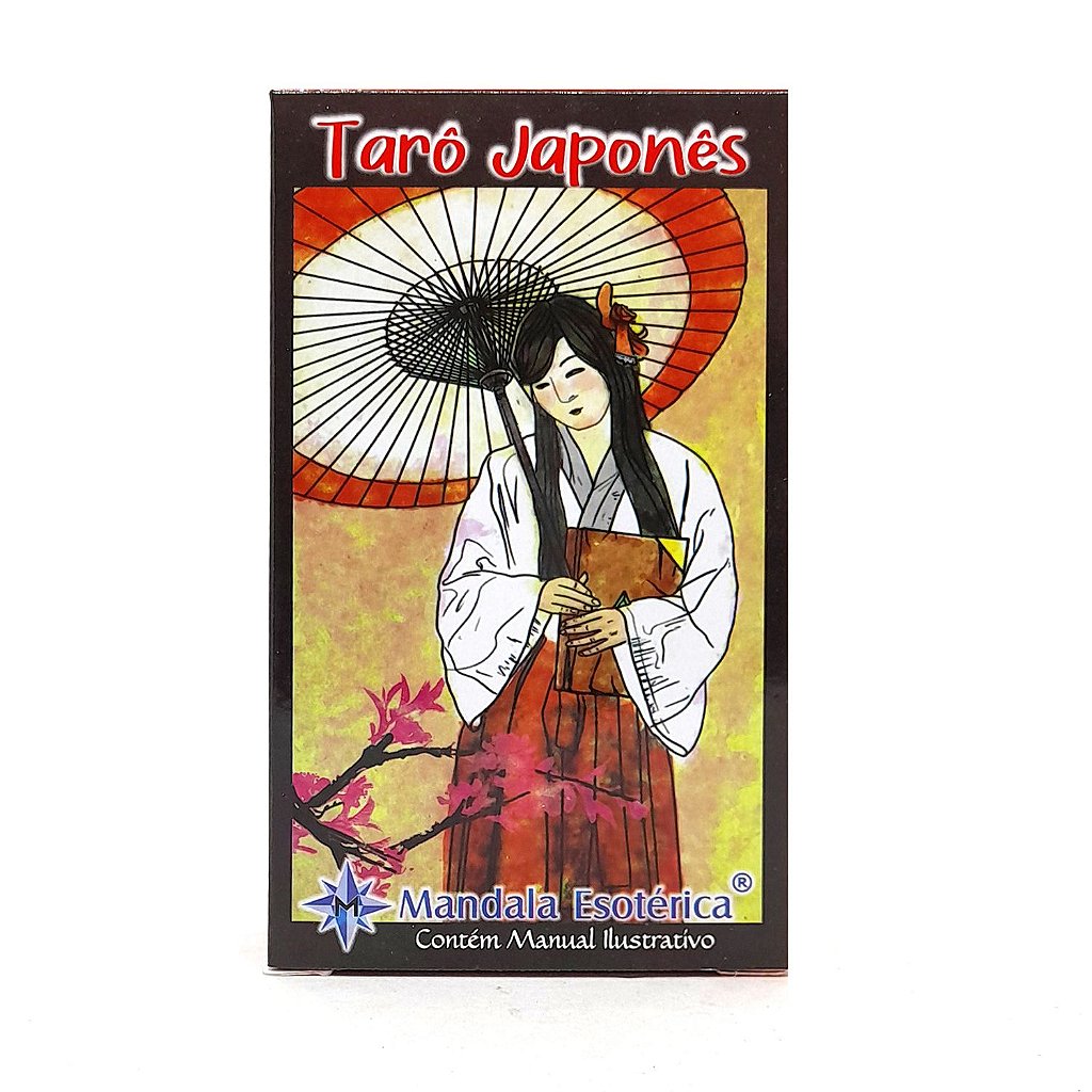 TARO様 Baralho Tarô Japonês Budista Ukiyo 78 Cartas Com Manual - Flash Mystic