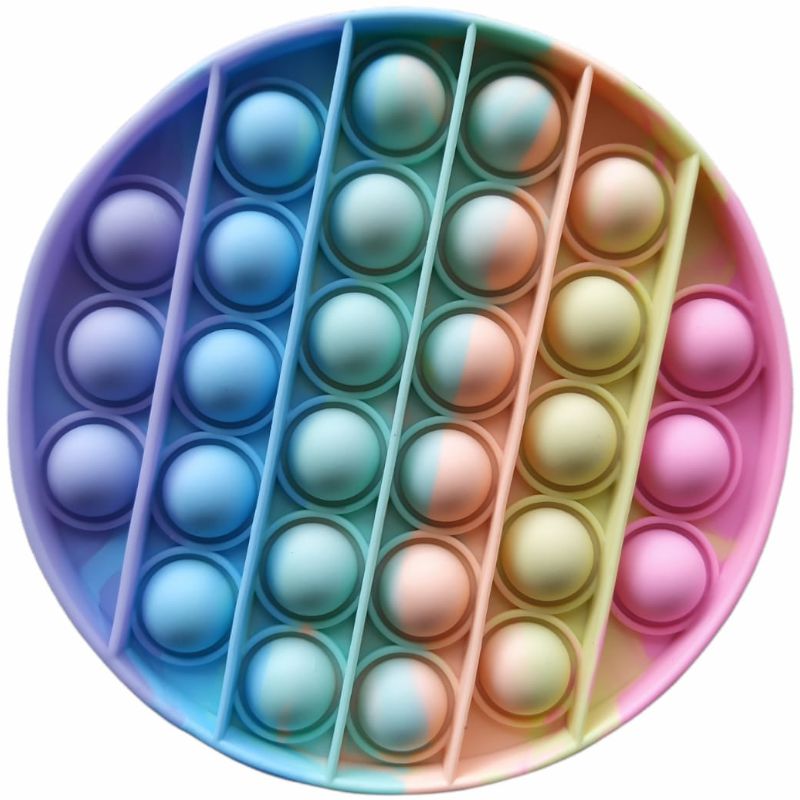 POP IT FIDGET TOYS ANTI STRESS BUBBLE SENSORIAL SILICONE REDONDO