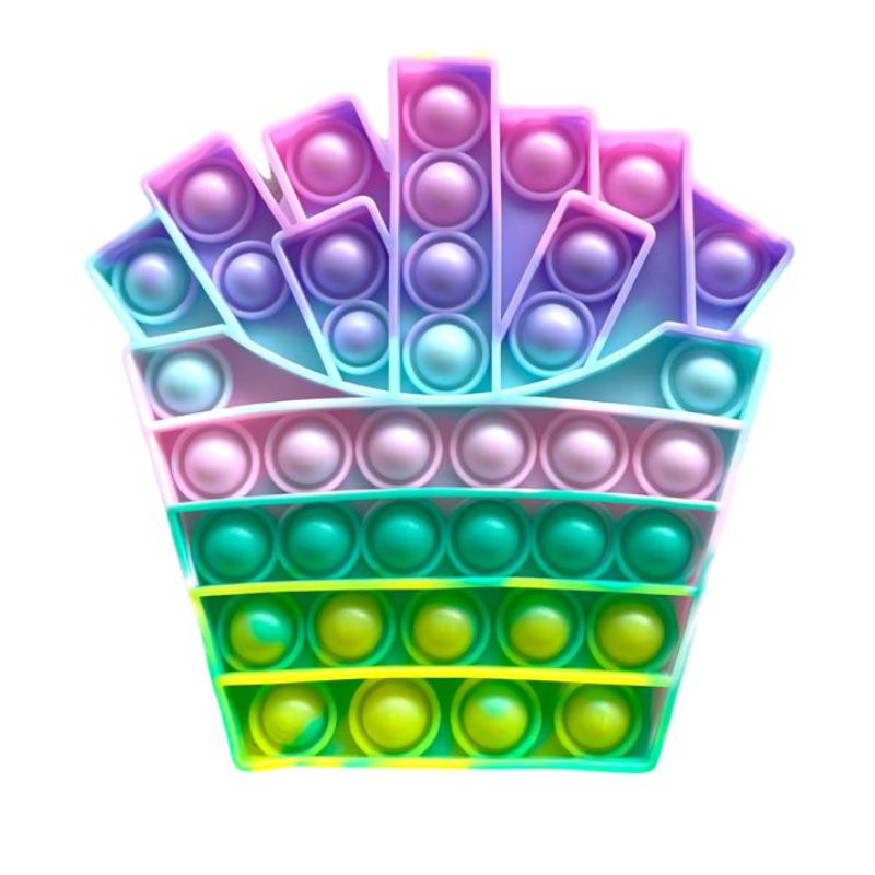 POP IT FIDGET TOYS ANTI STRESS BUBBLE SENSORIAL SILICONE BATATINHA