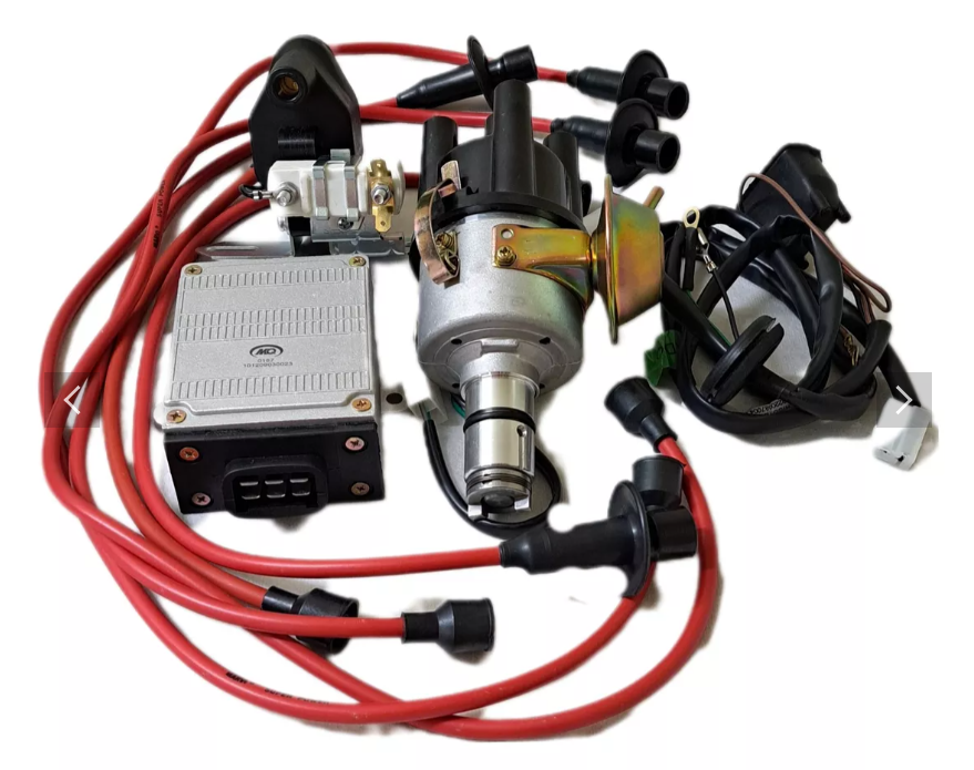 Conjunto Cabos Ignição MSD 32819 Super Condutor Vermelho - Compatível GM