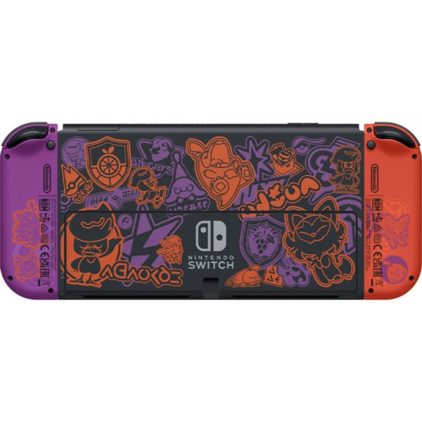 Nintendo Switch 赤/紫 本体 Nintendo Switch Pokémon Scarlet & Violet Edition - 64GB Japonesa