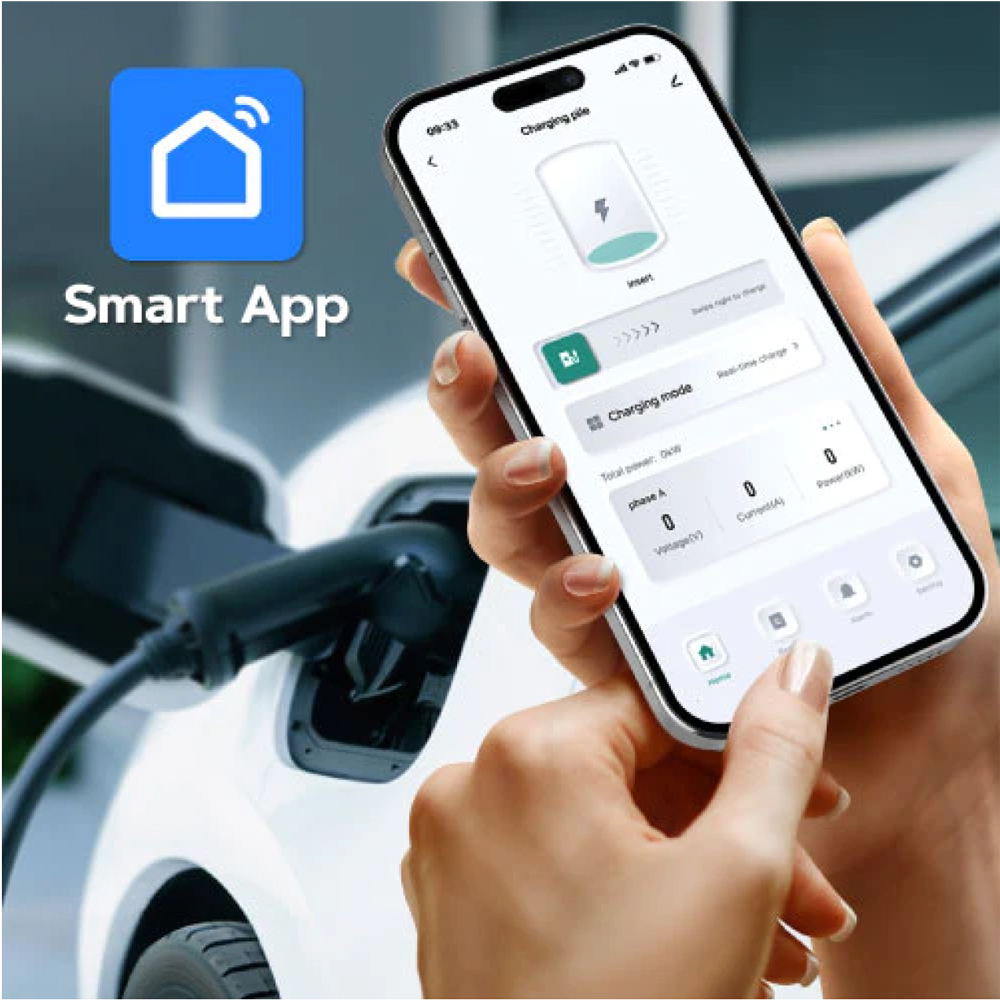Carregador carro elétrico Wallbox 7 kW c/ Touch ID - IPE carregadores