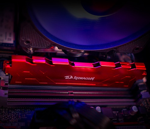 レンズ(ズーム) Red MEMORIA DDR4 REDRAGON RAGE 3200MHZ/CL16 VERMELHA 8GB - Loja Do Markos