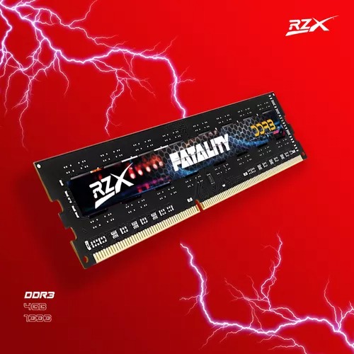 MEMORIA RAM RZX 4GB DDR3 1333MHZ DESKTOP - Loja Do Markos