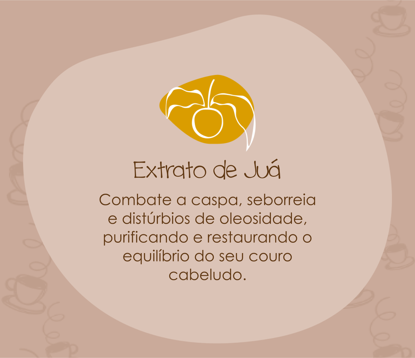 Os benefícios do extrato de juá são: Combate a caspa, seborreia e distúrbios de oleosidade, purificando e restaurando o equilíbrio do seu couro cabeludo.