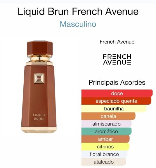 LIQUID BRUN - FRENCH AVENUE (100ML) - Brunetta Imports