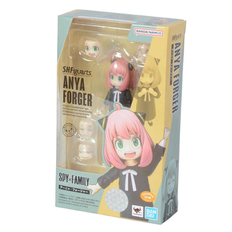 Action Figure Anya - Spy x Family Bandai SH Figuarts - Cubo Nerd