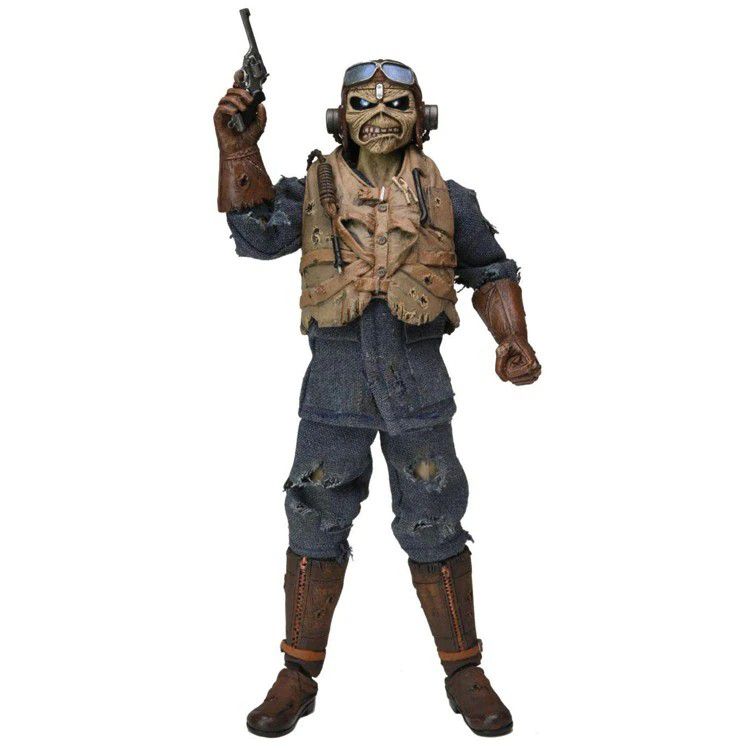 Action Figure Eddie Aces Iron Maiden - NECA - Cubo Nerd - O