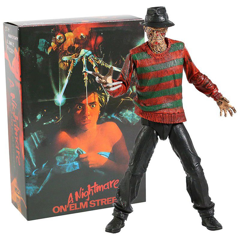 NECA Ultimate Freddy フィギュア Action Figure Freddy Krueger A Hora Do Pesadelo - NECA ultimate