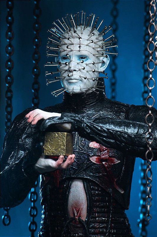 Action Figure Hellraiser Ultimate Pinhead - Neca - Cubo Nerd - O