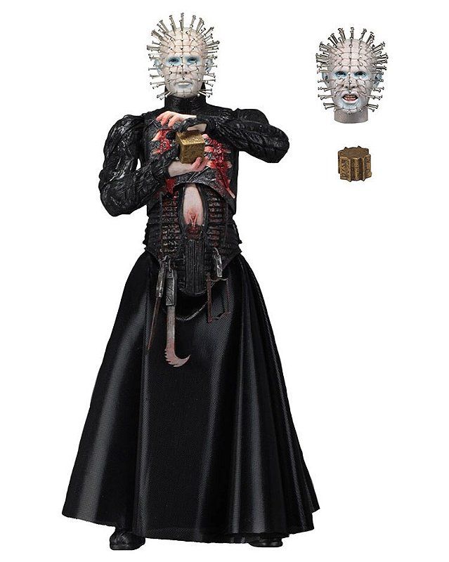Action Figure Hellraiser Ultimate Pinhead - Neca - Cubo Nerd - O