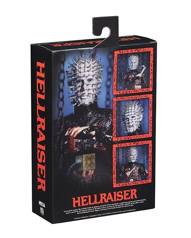 Action Figure Hellraiser Ultimate Pinhead - Neca - Cubo Nerd - O