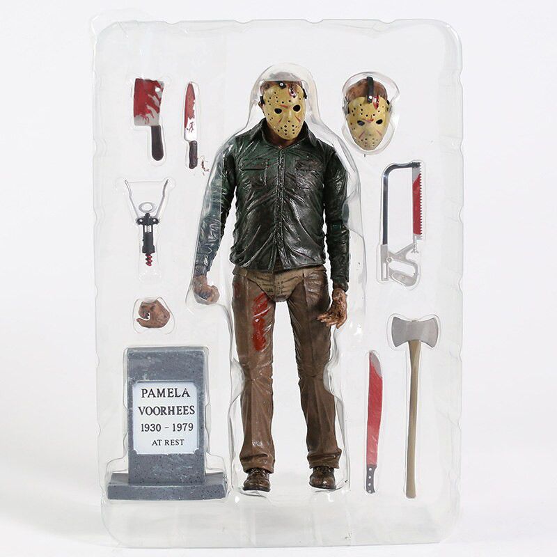 Action Figure Jason Voorhees Sexta Feira 13 - Neca - Cubo Nerd - O
