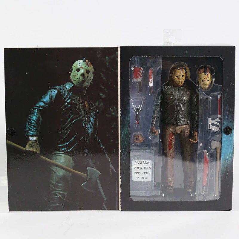 Action Figure Jason Voorhees Sexta Feira 13 - Neca - Cubo Nerd - O
