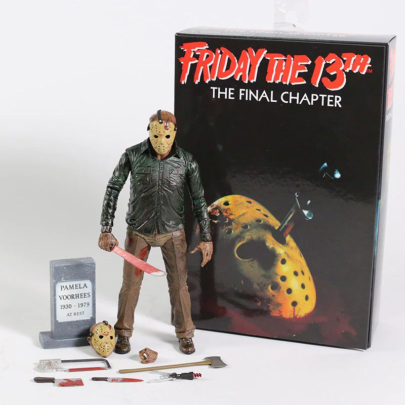 Action Figure Jason Voorhees Sexta Feira 13 - Neca - Cubo Nerd - O