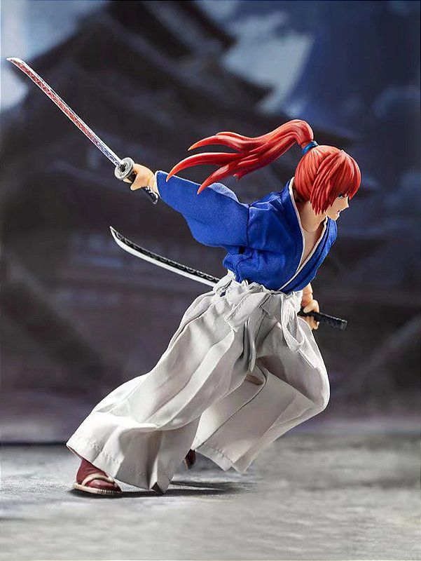 その他 shumi-arts kenshin V2 Action Figure Kenshin Himura Battousai Versão 2 - Samurai X - Cubo