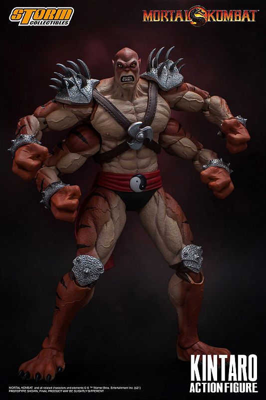 Action Figure Mortal Kombat - Kintaro Storm Collectibles - Cubo