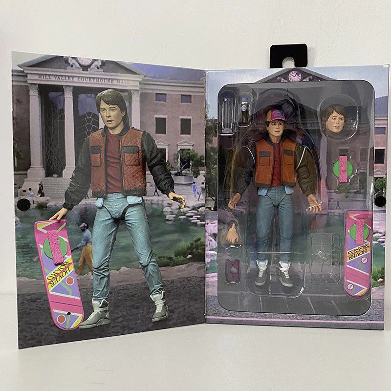 NECA Back To The Future フィギュア Boneco da NECA Back to The Future Biff Tannen [versão definitiva