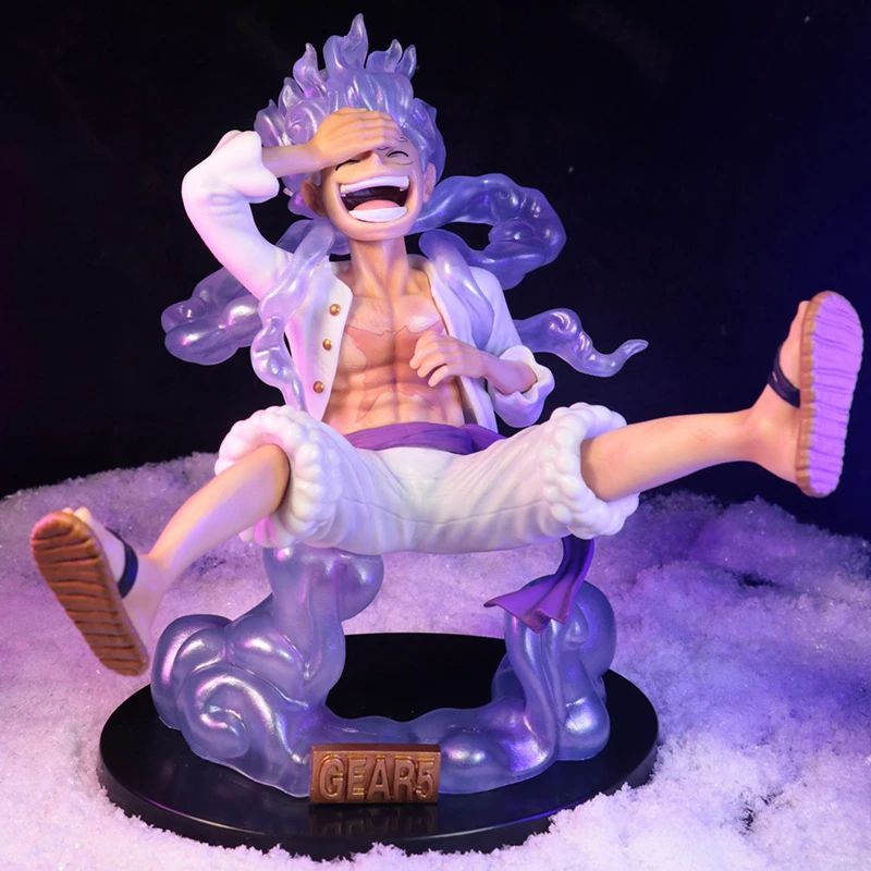 Action Figure Monkey D. Luffy Gear - One Piece - Cubo Nerd - O