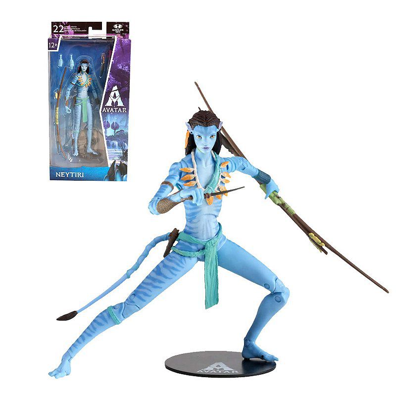 avatar フィギュア ネイティリ Action Figure Neytiri Avatar - McFarlaneToys - Cubo Nerd - O