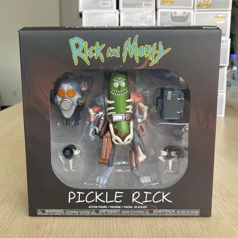 Action Figure Rick - Rick and Morty - Cubo Nerd - O universo geek