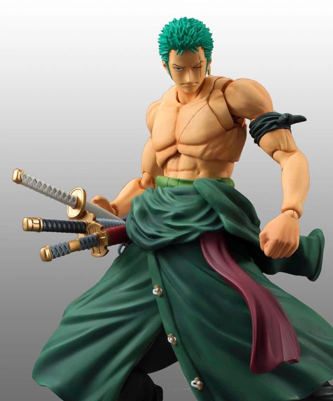 Action Figure Roronoa Zoro - One Piece - Cubo Nerd - O universo