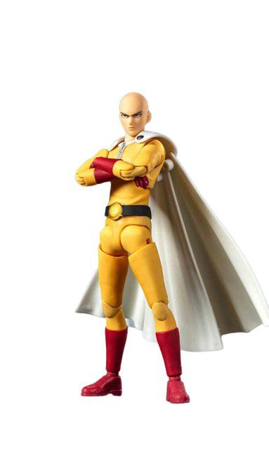 Action Figure Saitama Great Toys - One Punch man - Cubo Nerd - O