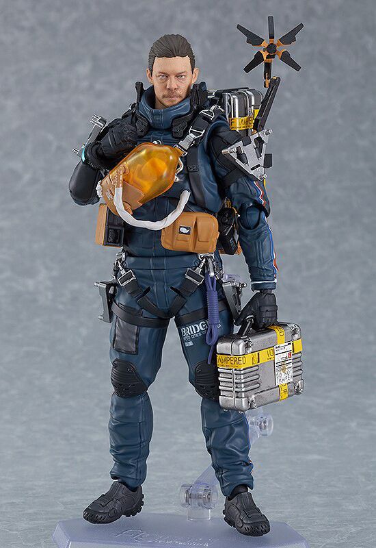 ゲームキャラクター DEATH STRANDING Sam Porter Bridges DX Action Figure Sam Porter Death Stranding - Figma - Cubo Nerd - O