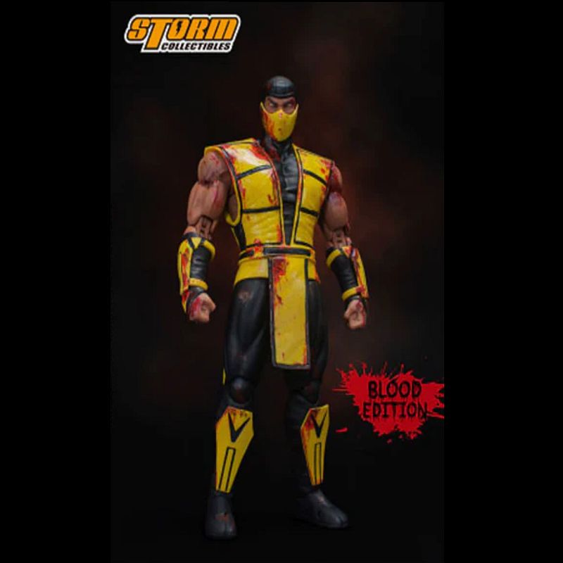 Action Figure Mortal Kombat - Scorpion Bloody Storm Collectibles