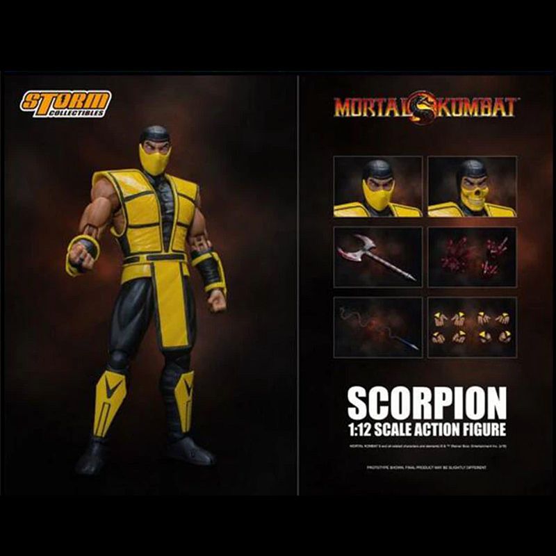 Action Figure Mortal Kombat - Scorpion Storm Collectibles
