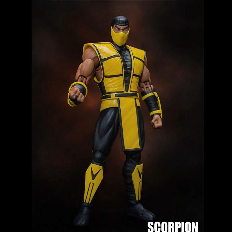 Action Figure Mortal Kombat - Scorpion Storm Collectibles - Cubo